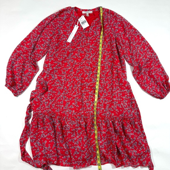 New Adelyn Rae Ariana Ditsy Floral PopOver Dress - Picture 6 of 7